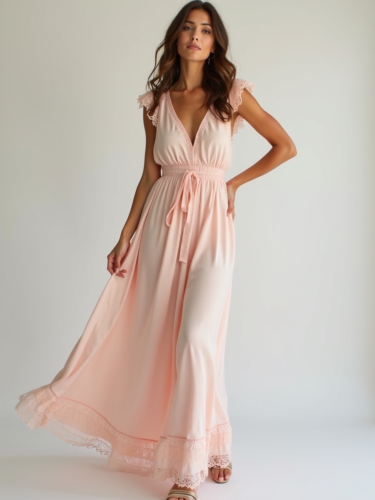 flowy modest maxi dresses