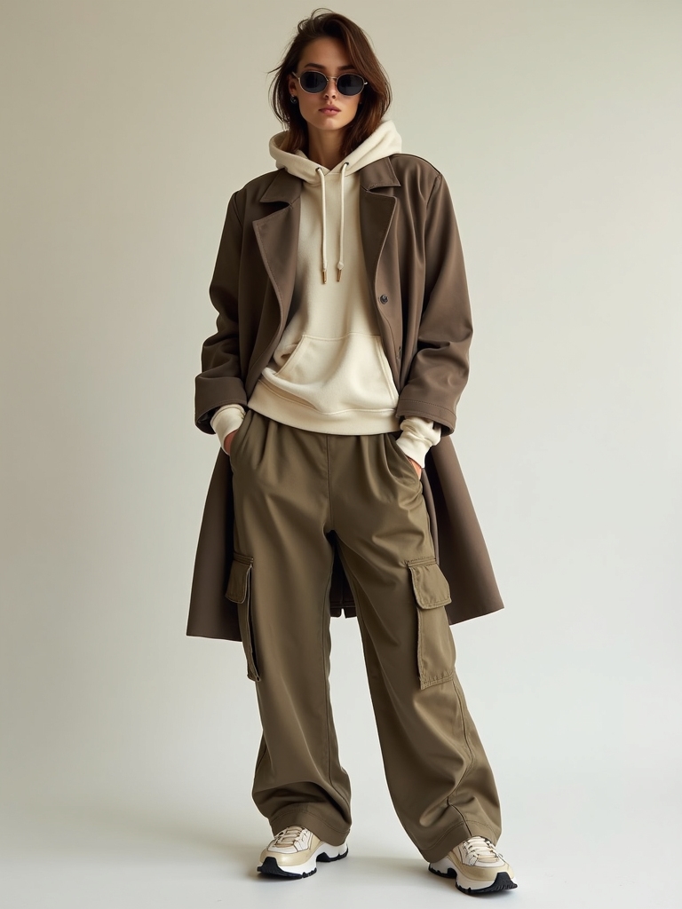 intentional oversized layering techniques