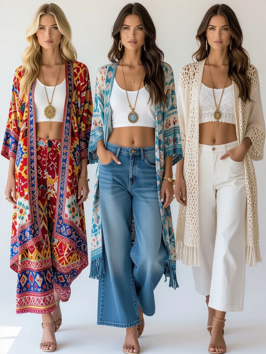 layered boho outfit essentials