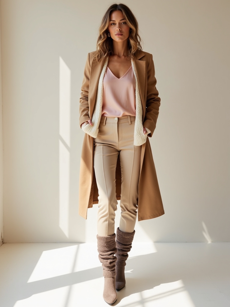 layering with lightweight knits