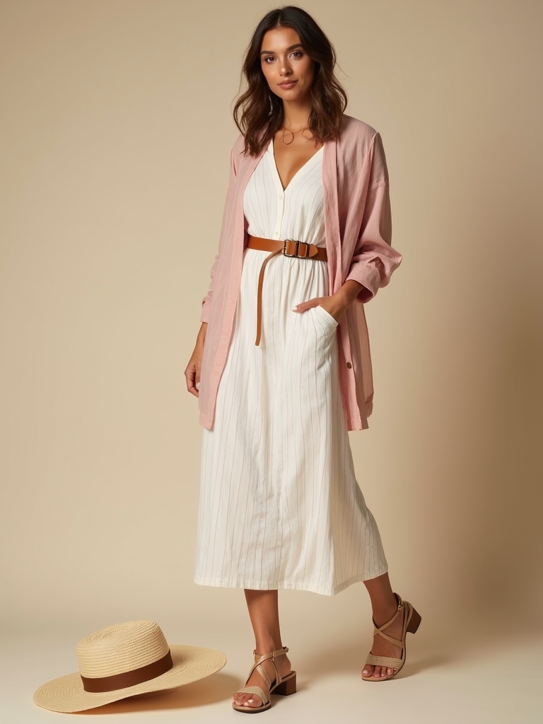 lightweight layered summer fashion