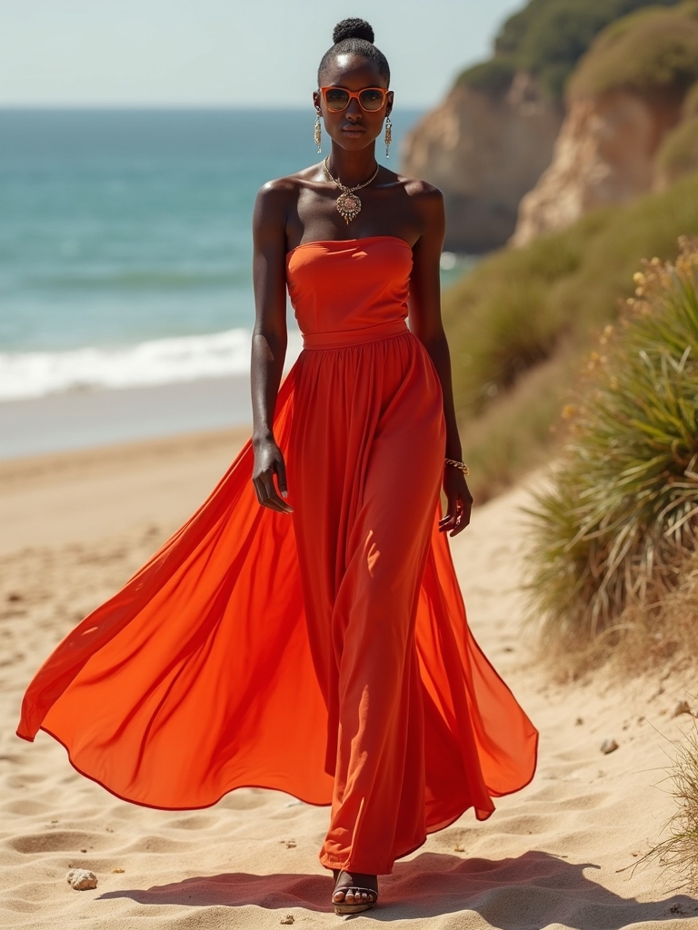 maxi dress accessory styling