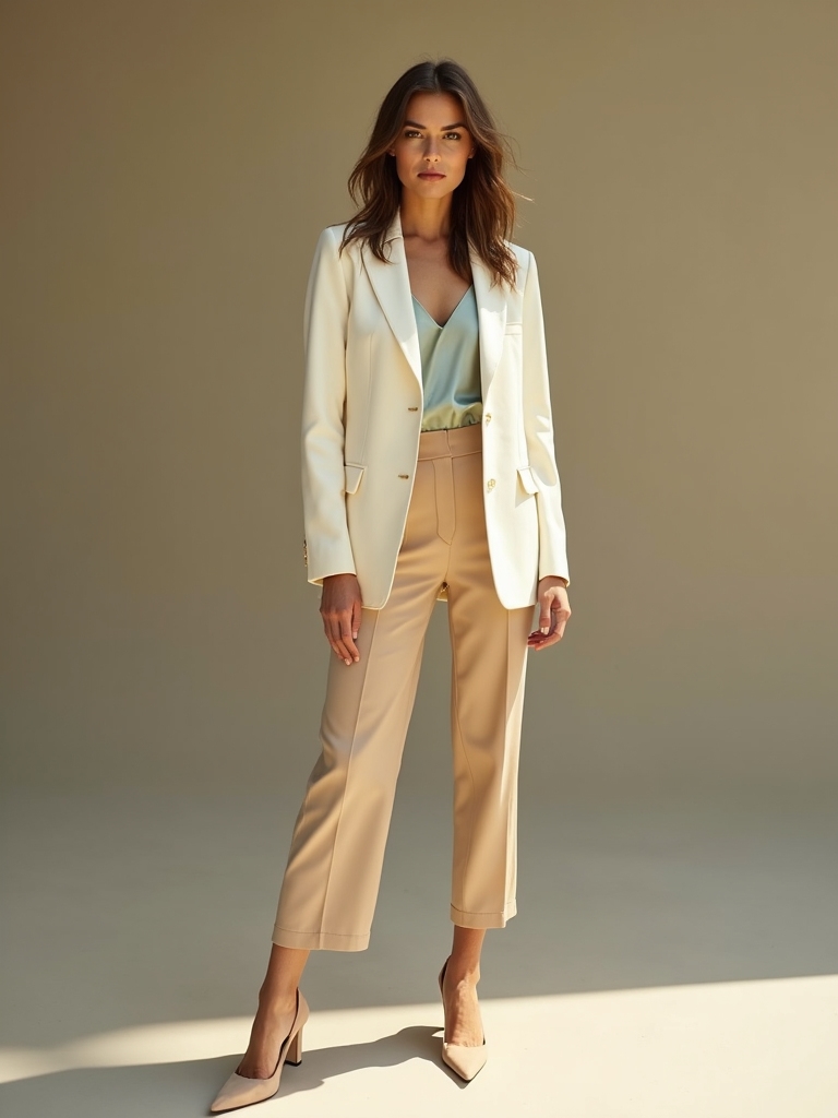 minimalist spring work outfits