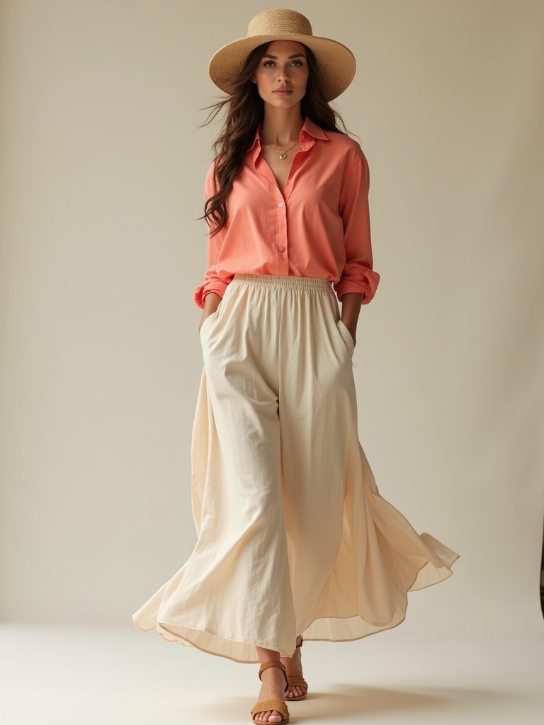 modest breathable chic summer style