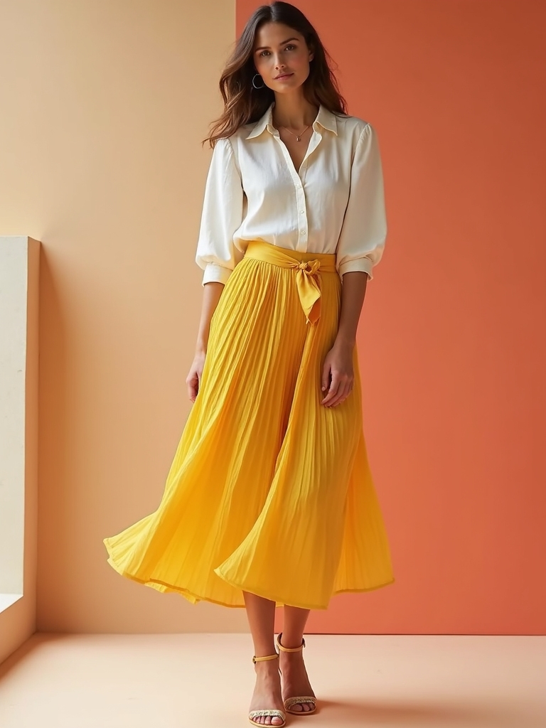 modest summer midi skirts