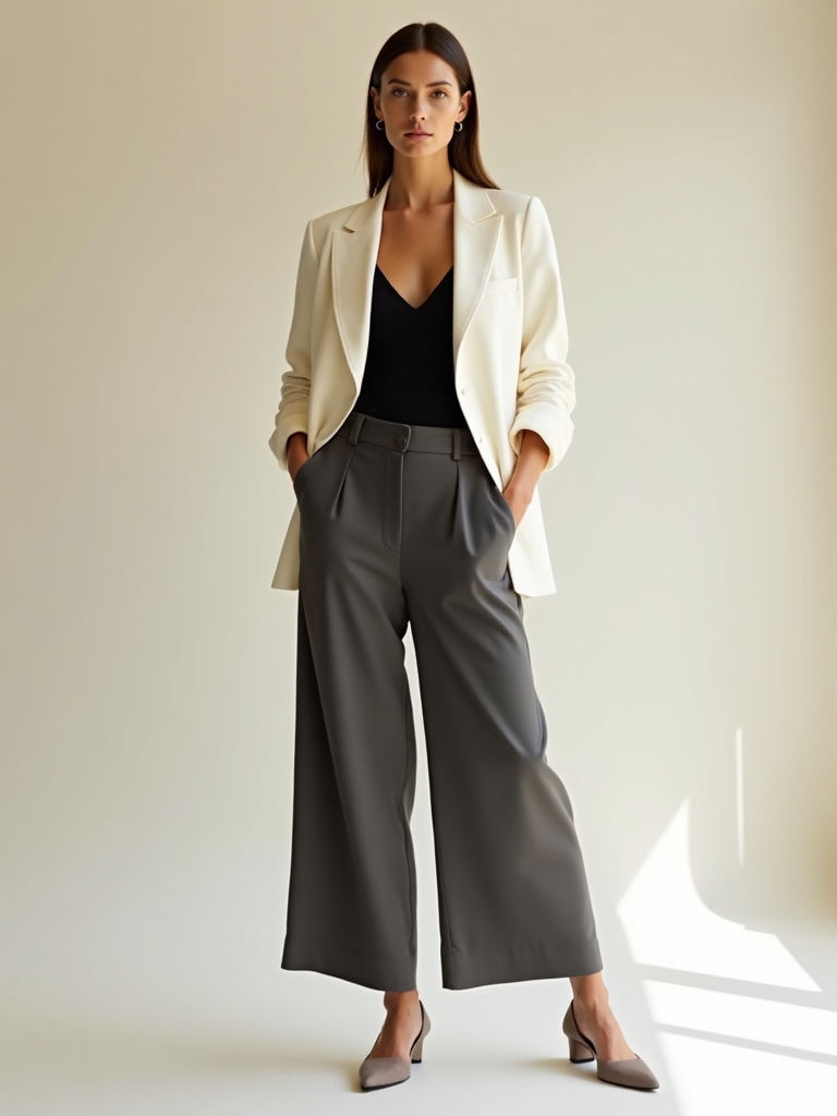 monochrome elegance bold silhouettes