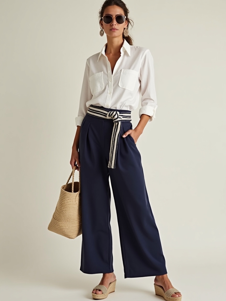 nautical chic espadrille style