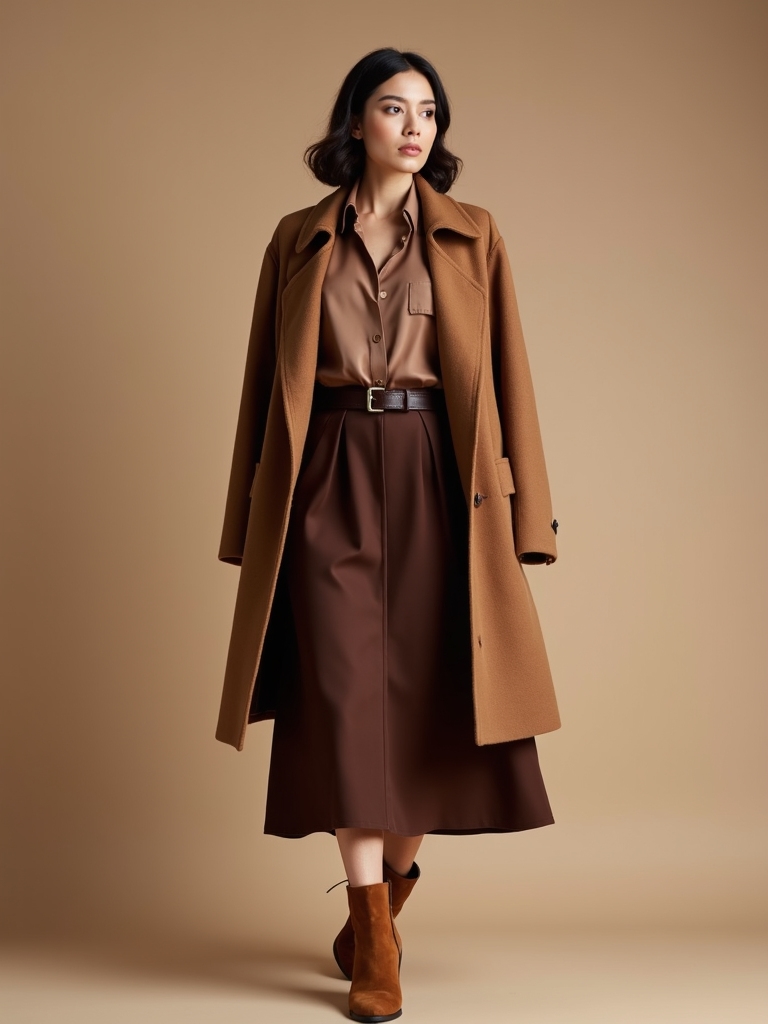 neutral brown wardrobe essentials