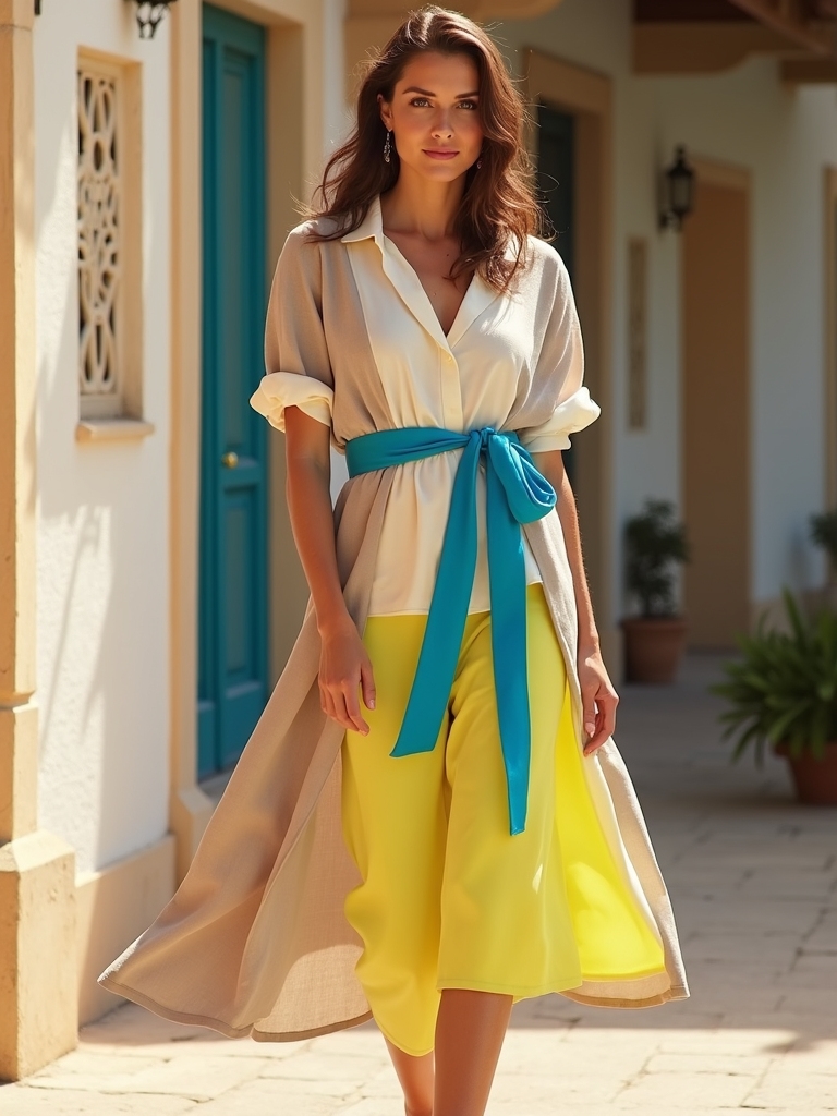neutral elegance with bold accents