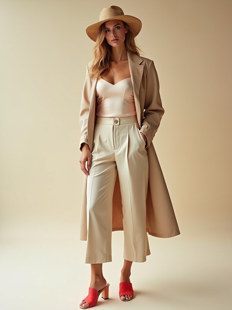 neutrals with bold accents