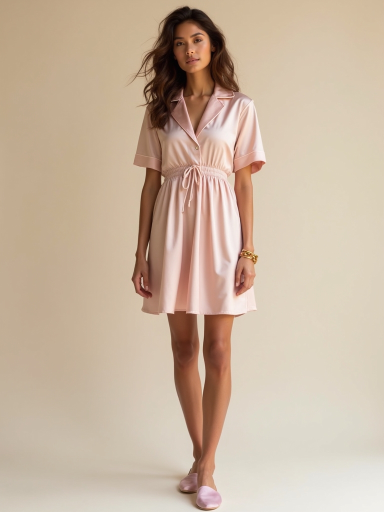 pajama inspired chic summer outfits