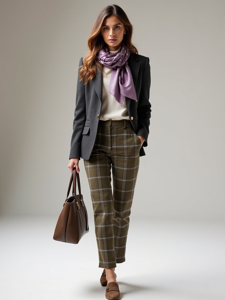 plaid prints elevate casuals