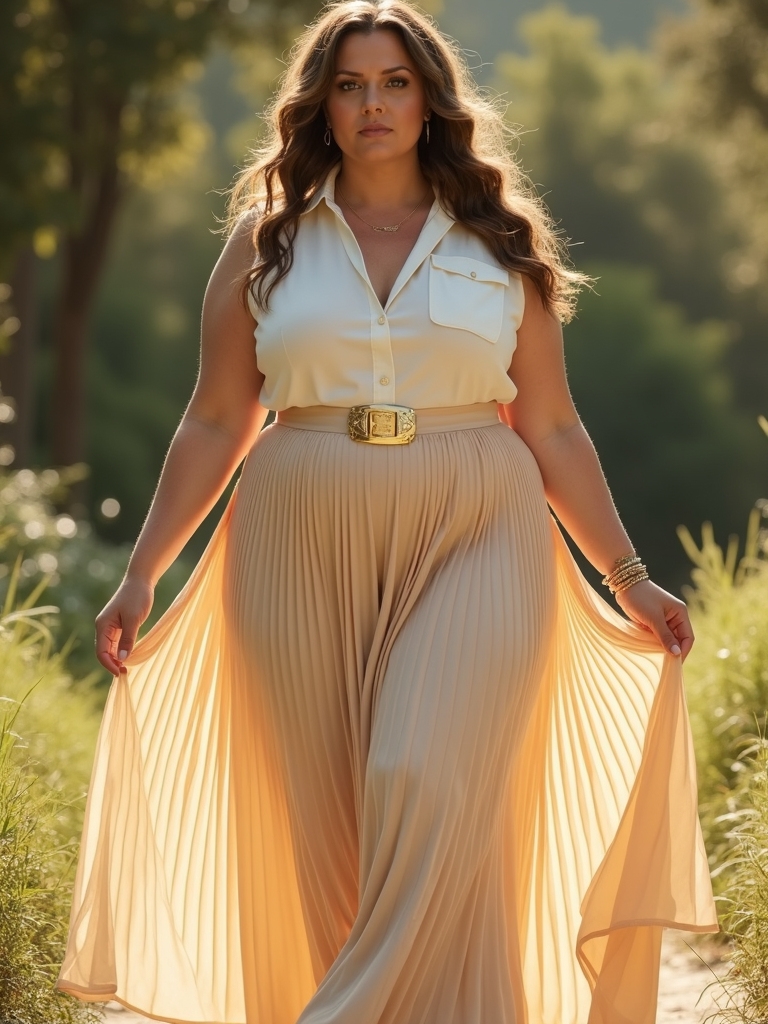 pleated skirts for comfort