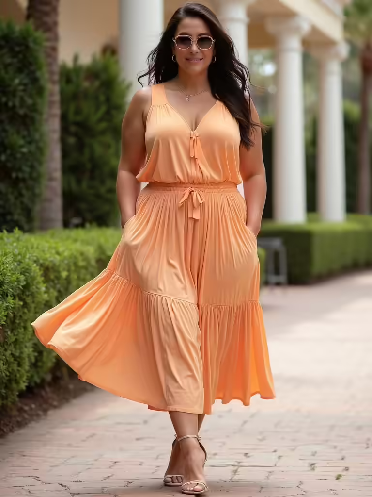 plus size summer skirts