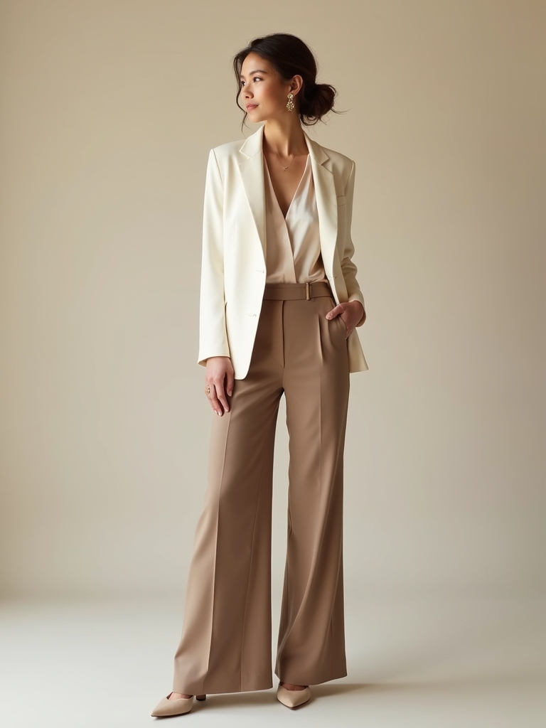 polished lightweight blazer style