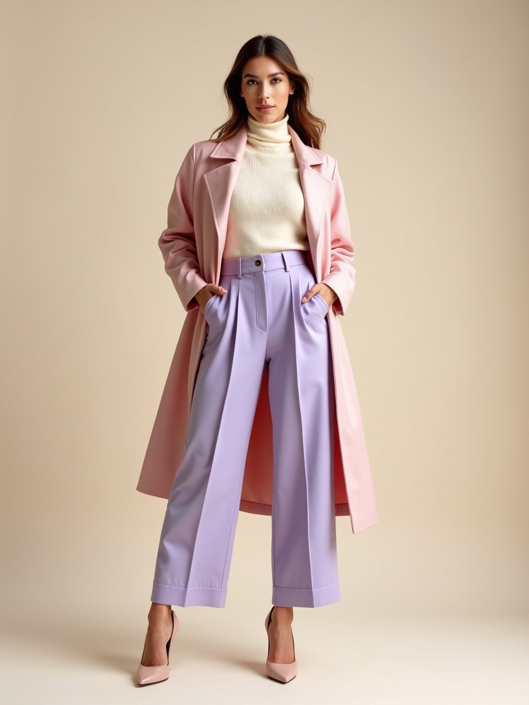 polished pastel everyday wear