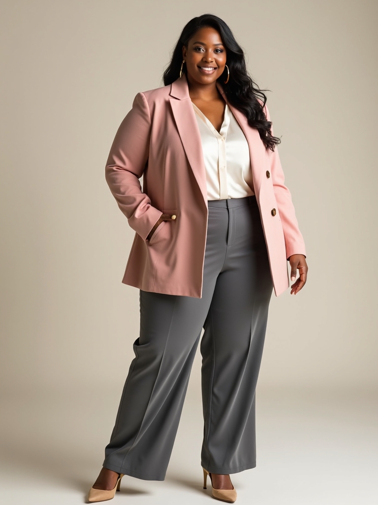 polished plus size blazer essentials