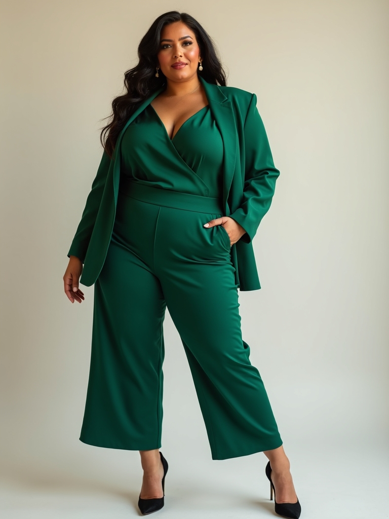 polished plus size wardrobe