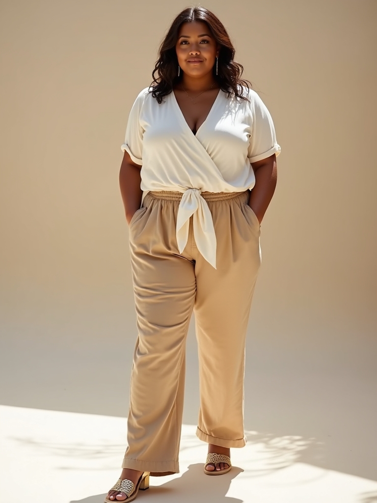 relaxed glam capsule wardrobe