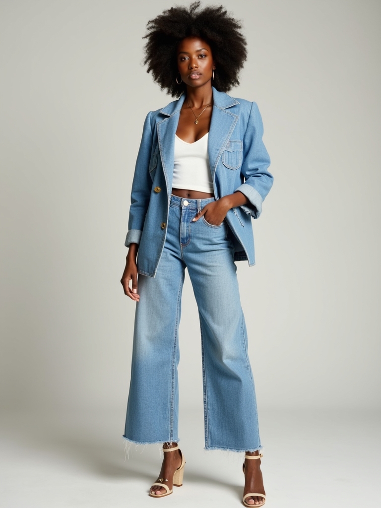 soft chic spring ready denim