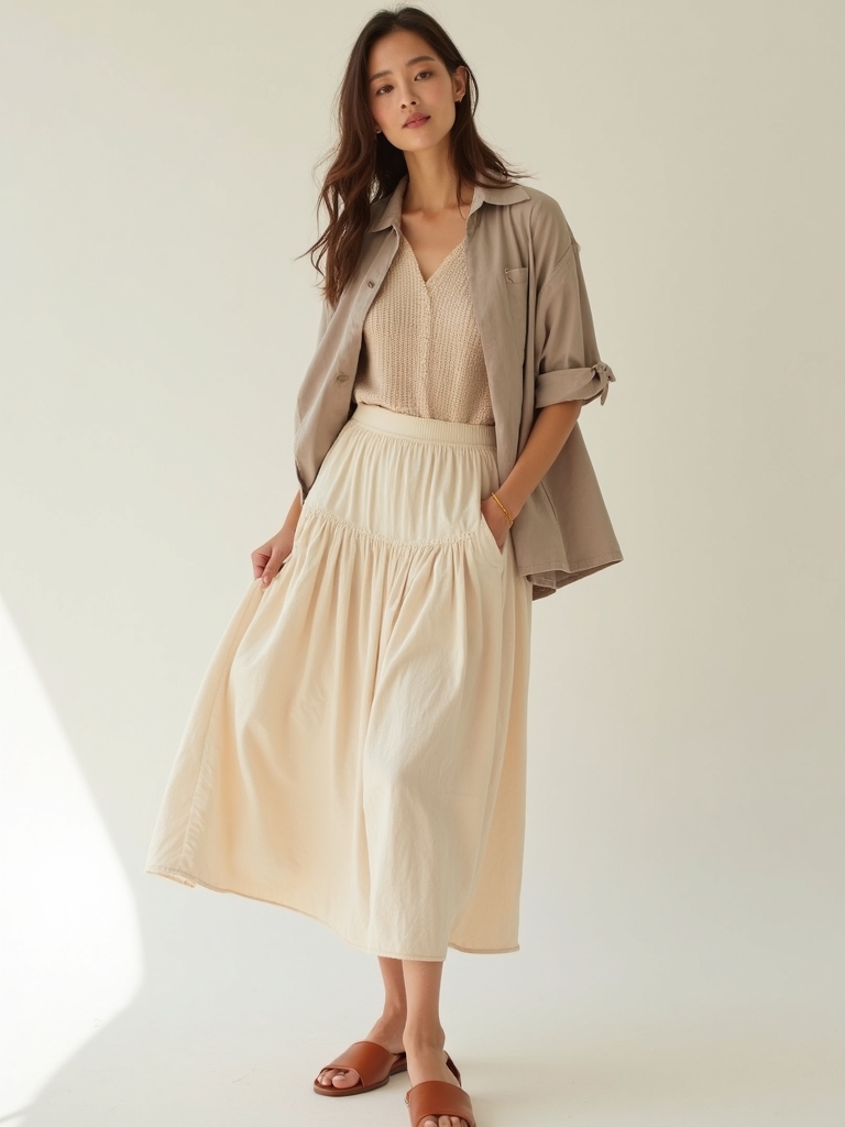 soft neutrals effortless style