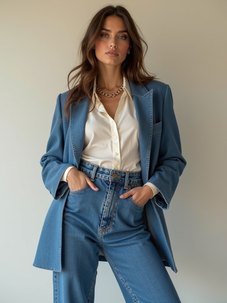 spring denim outfit inspiration