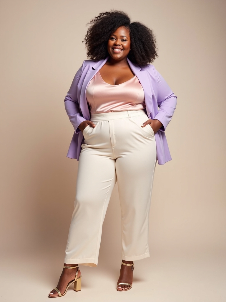 spring outfits for curves
