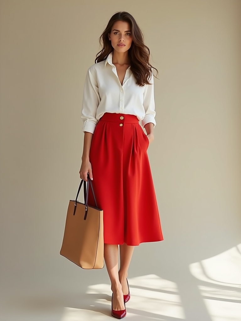 spring skirts for professionalism