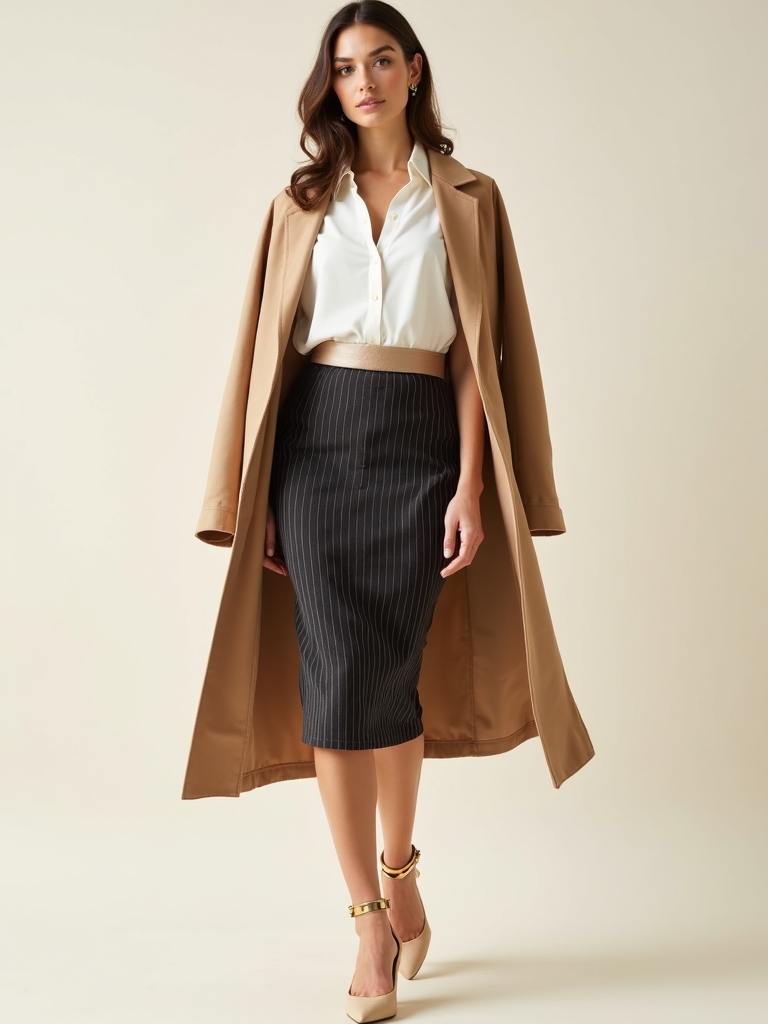 structured polished summer attire