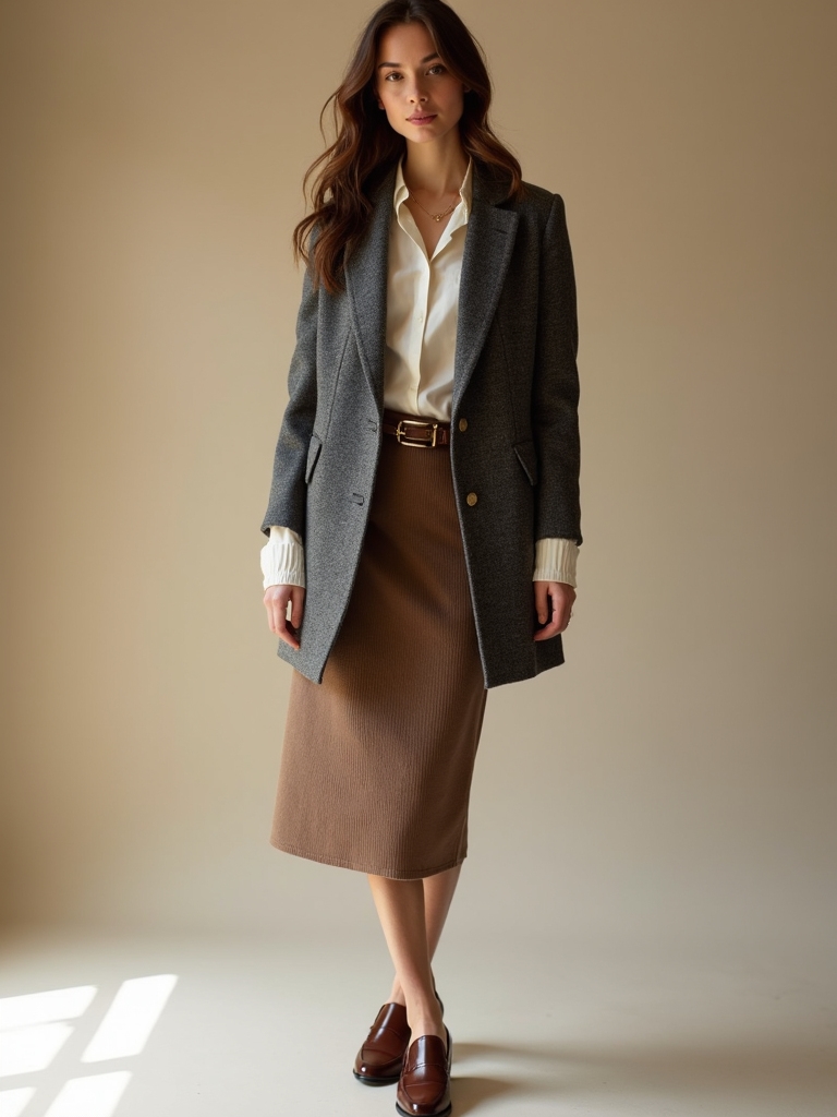 structured slim fit knitwear