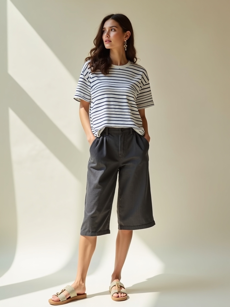 stylish striped tees essentials