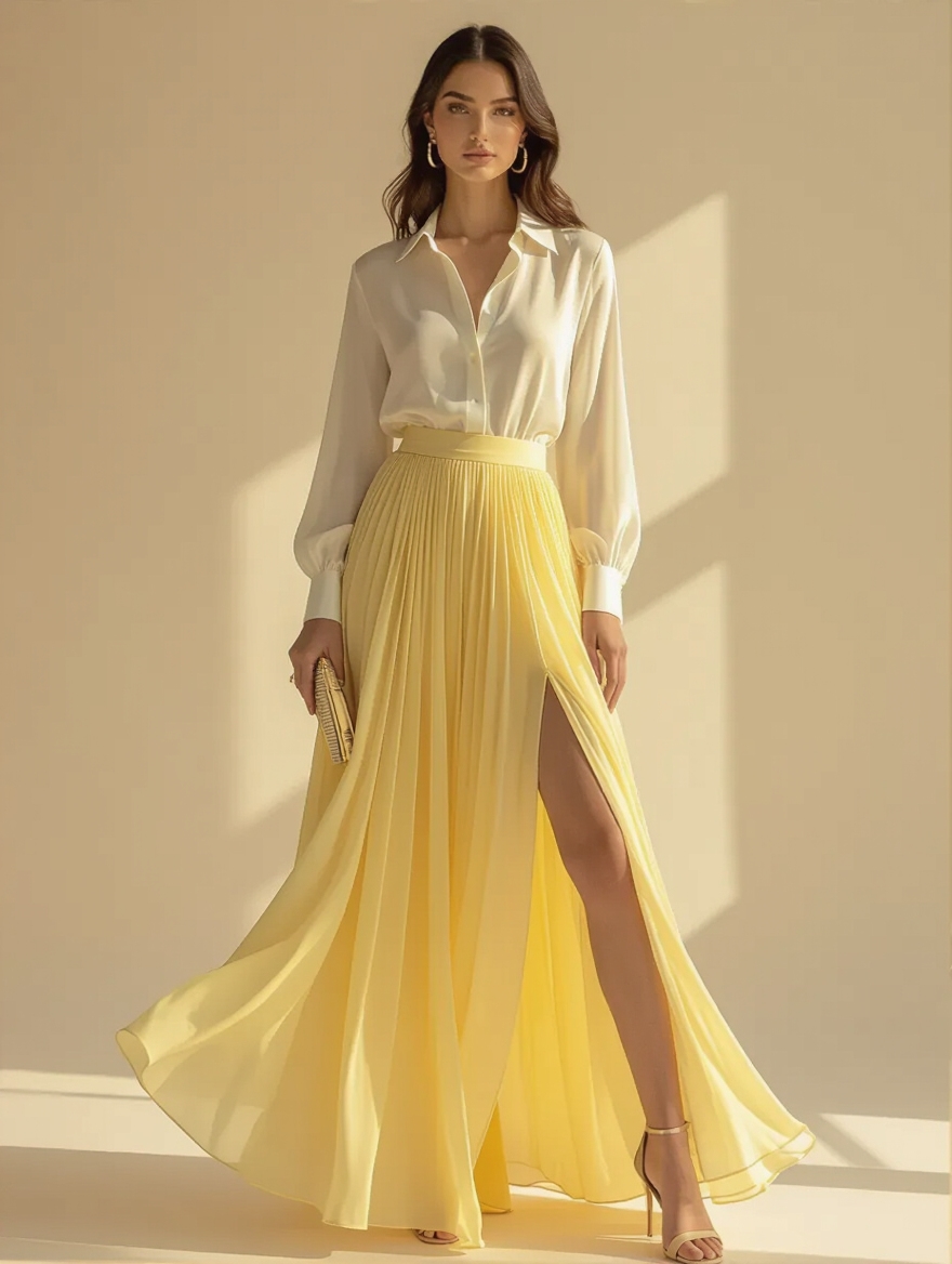 summer long skirt styles