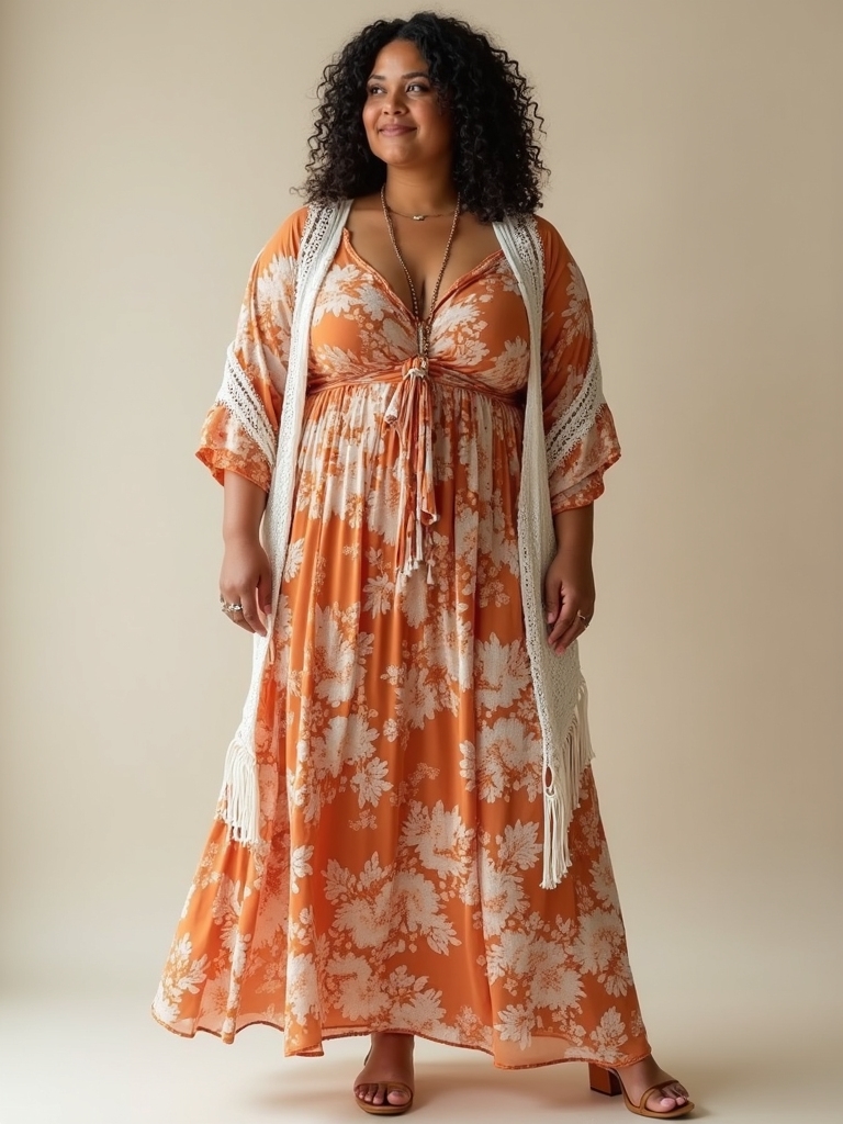 summer plus size boho capsule