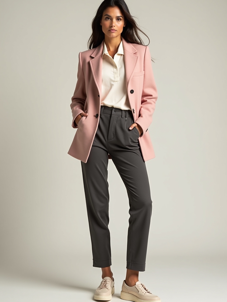 tailored comfortable office attire