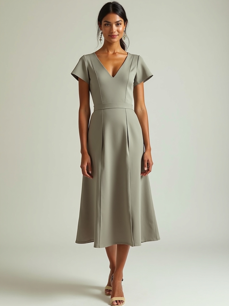 tailored midi dresses elegance