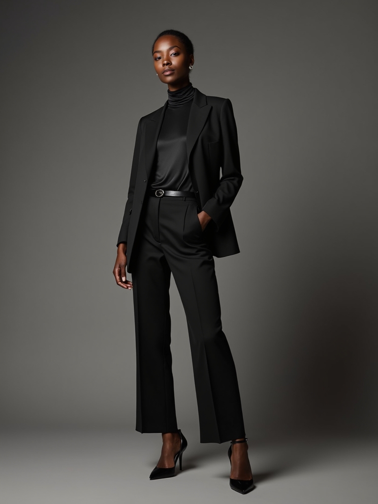 timeless black capsule wardrobe