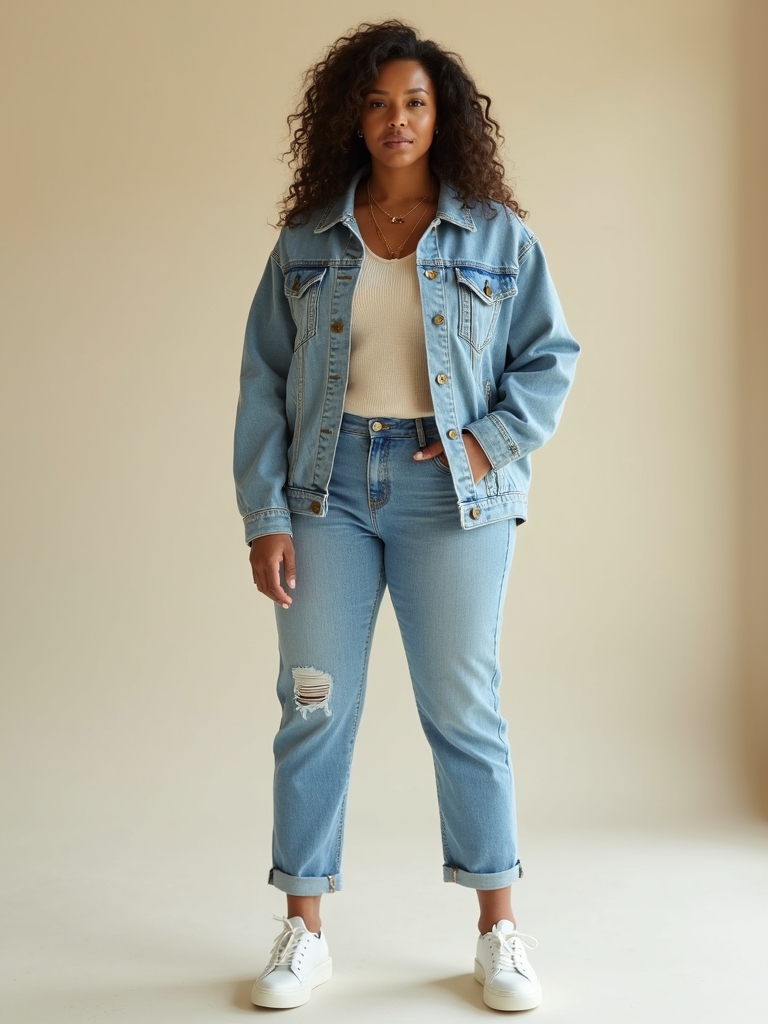 versatile denim spring outfits