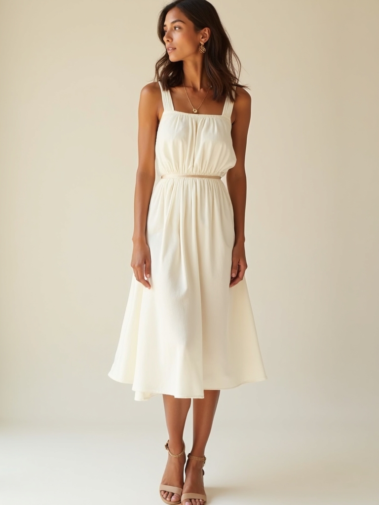 versatile lightweight midi dress