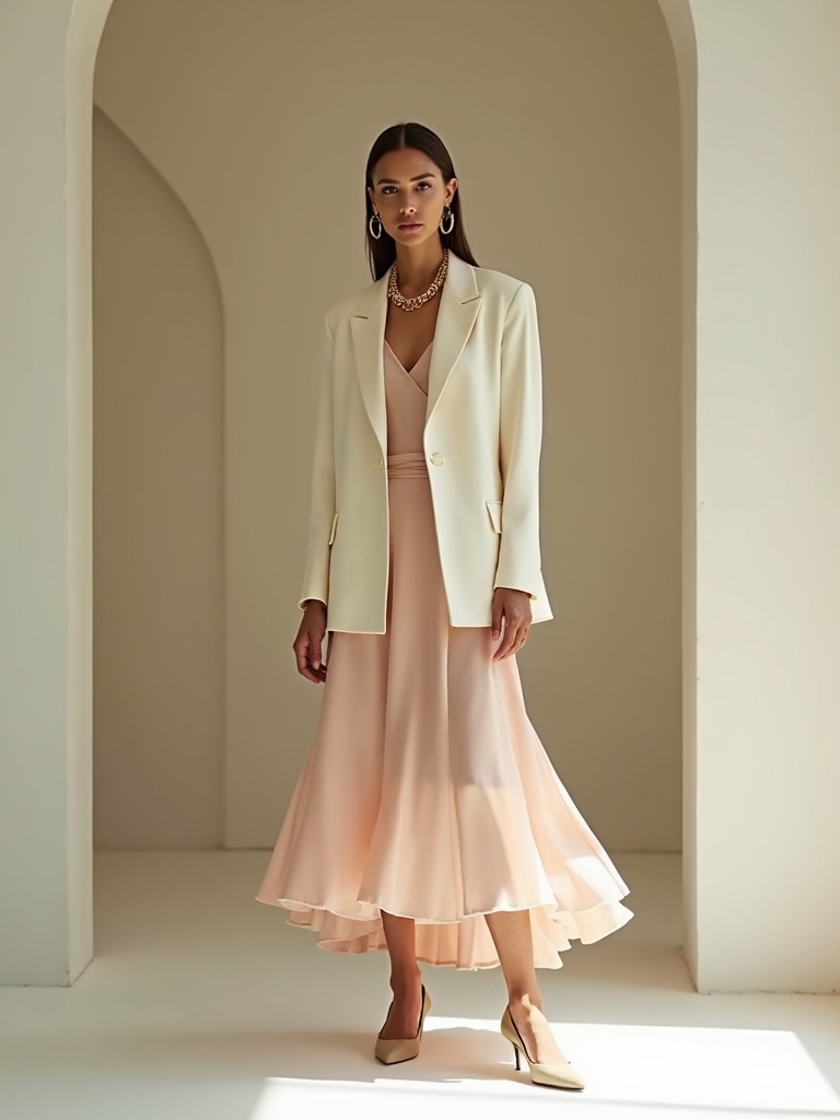 versatile midi dress styling