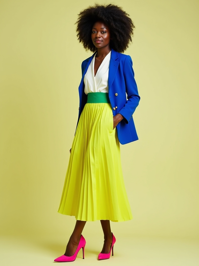 vibrant outfits for confidence