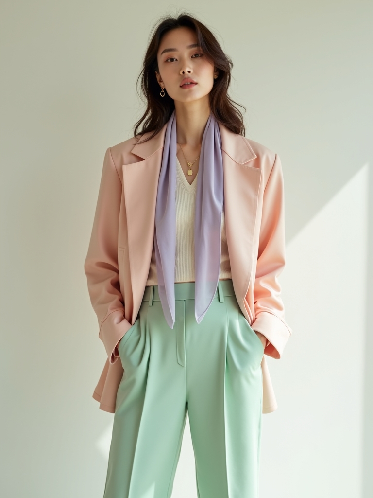 wearable soft pastel confidence