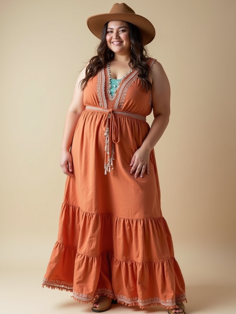 western inspired summer maxi dresses